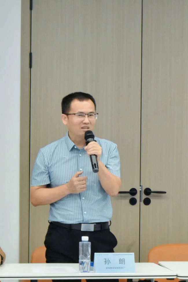 麗珠集團麗珠制藥廠質量總監孫朗&nbsp;