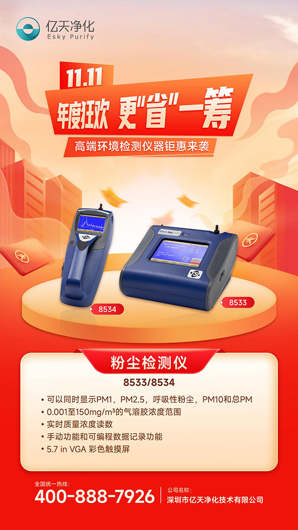 高端環境檢測儀器鉅惠來襲